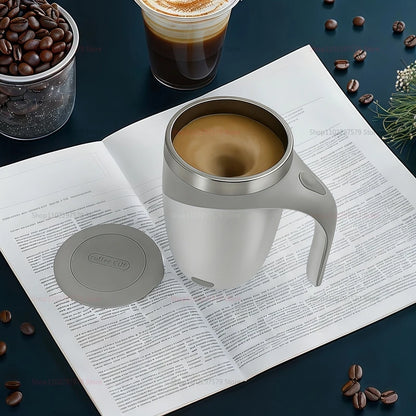 Tasse magnétique automatique pour café et lait en acier inoxydable 304 résistant à la corrosion, mélangeur électrique portable rechargeable